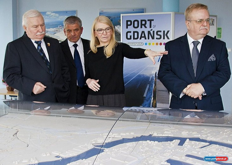 Port Gdańsk - Lech Wałęsa