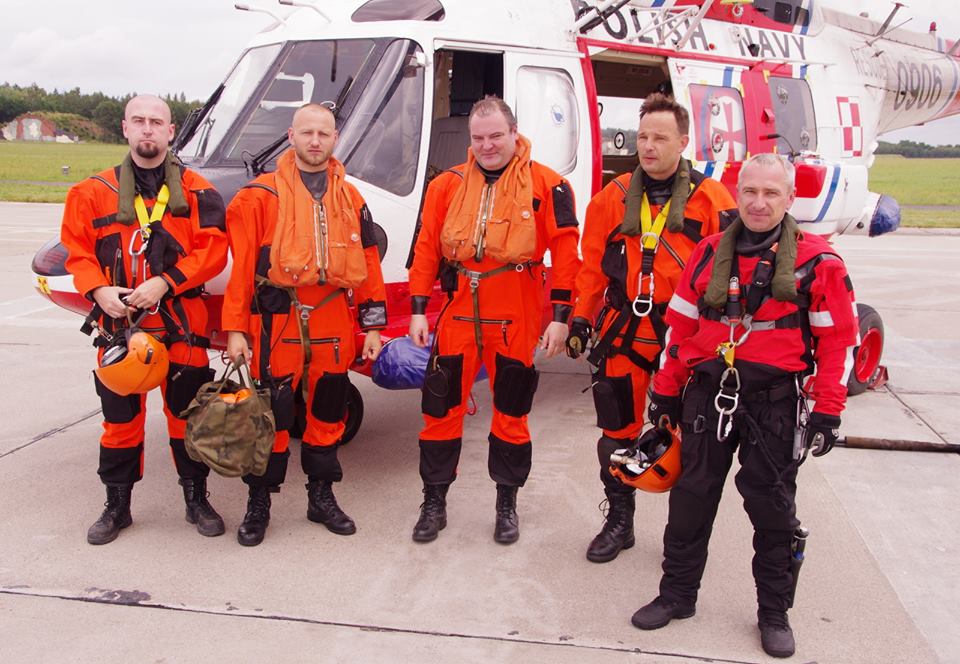 akcja ratownicza na morzu bałtyckim 2